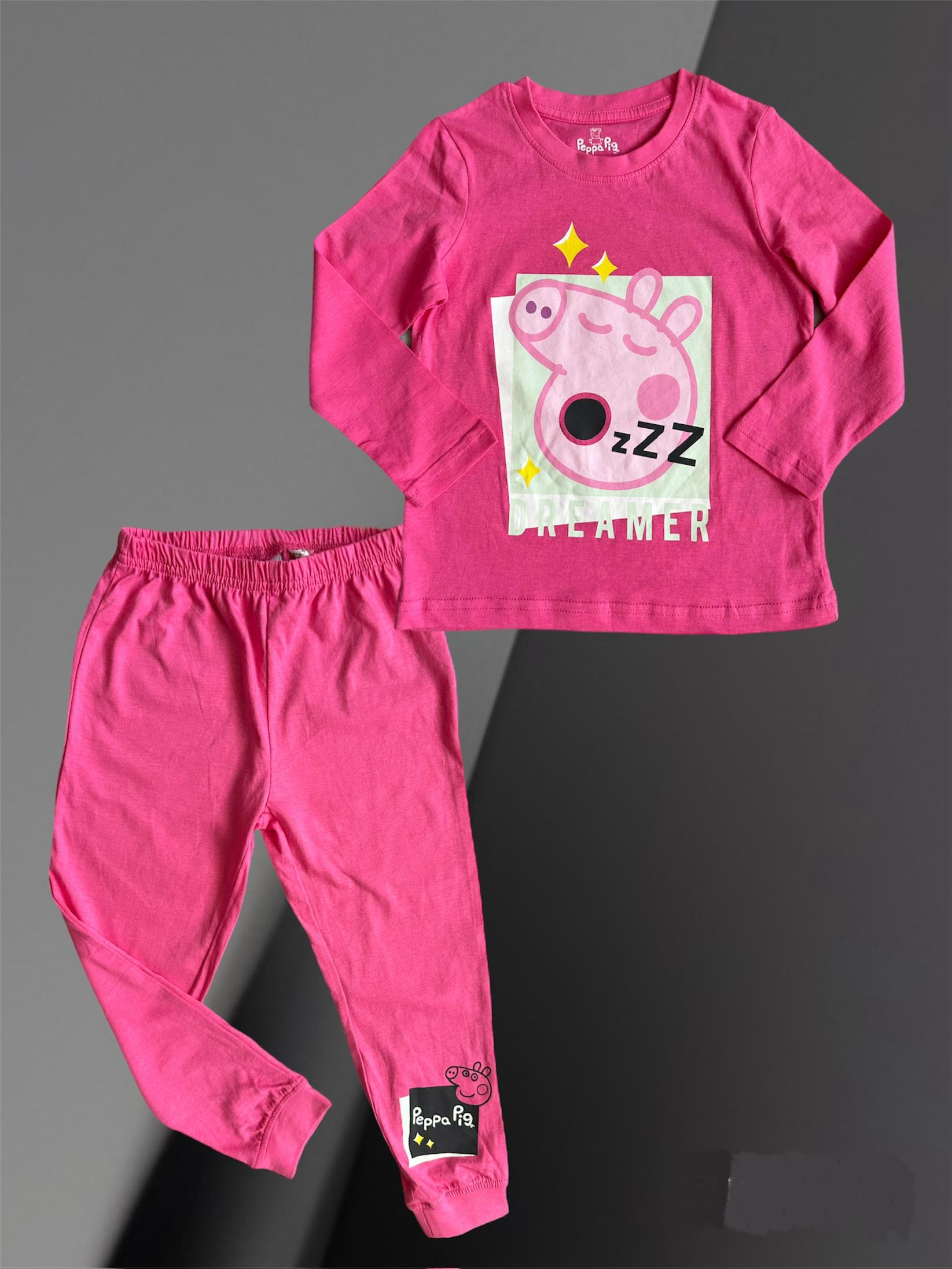 Піжама Peppa Pig 2-4 років 98-104 см Рожевий (0012991)