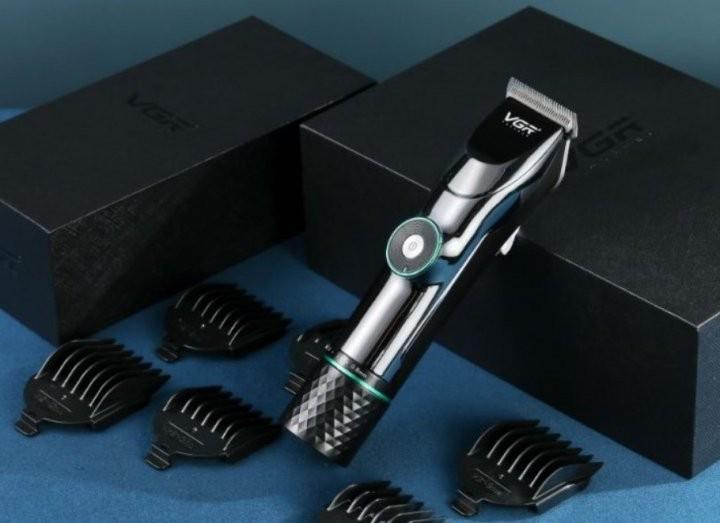 Машинка для стрижки волос VGR V-256 аккумуляторная с 6 насадками (5454) - фото 4 Машинка для стрижки волос VGR V-256 аккумуляторная с 6 насадками (5454) - фото 4