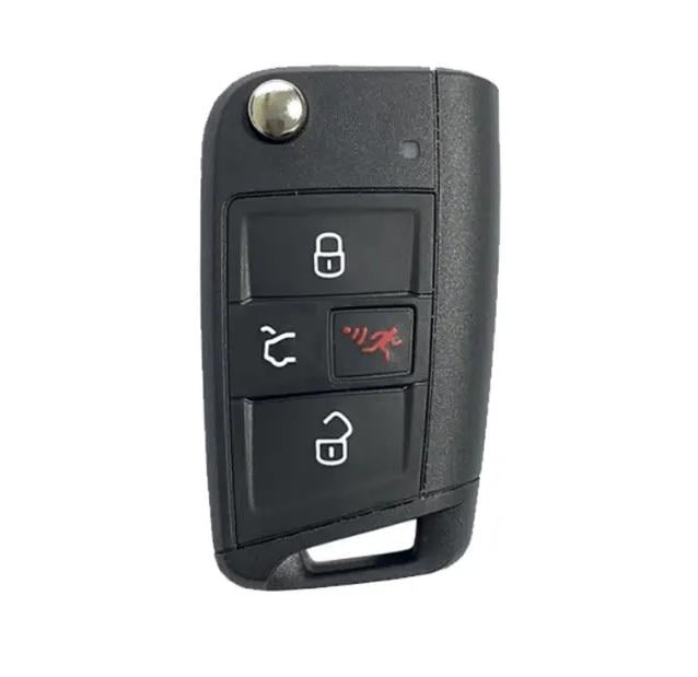 Автоключ со штатной охранной системой Volkswagen RK26 (HG62)