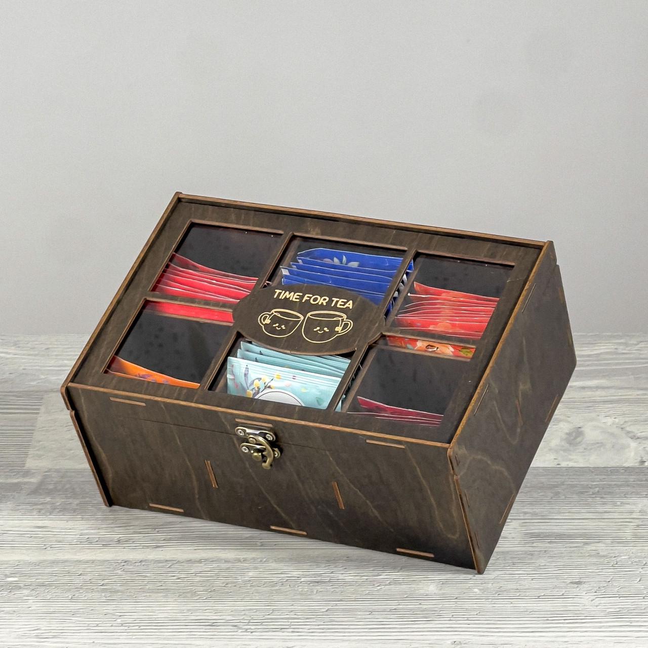 Органайзер для пакетиків чаю 222x150x96 мм (3851) - фото 4 Органайзер для пакетиків чаю 222x150x96 мм (3851) - фото 4