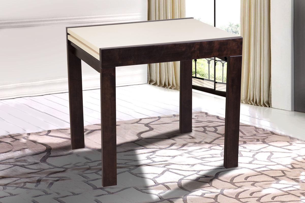 Стол обеденный Слайдер Мікс Меблі раскладной 1000х820х760 мм Венге крем