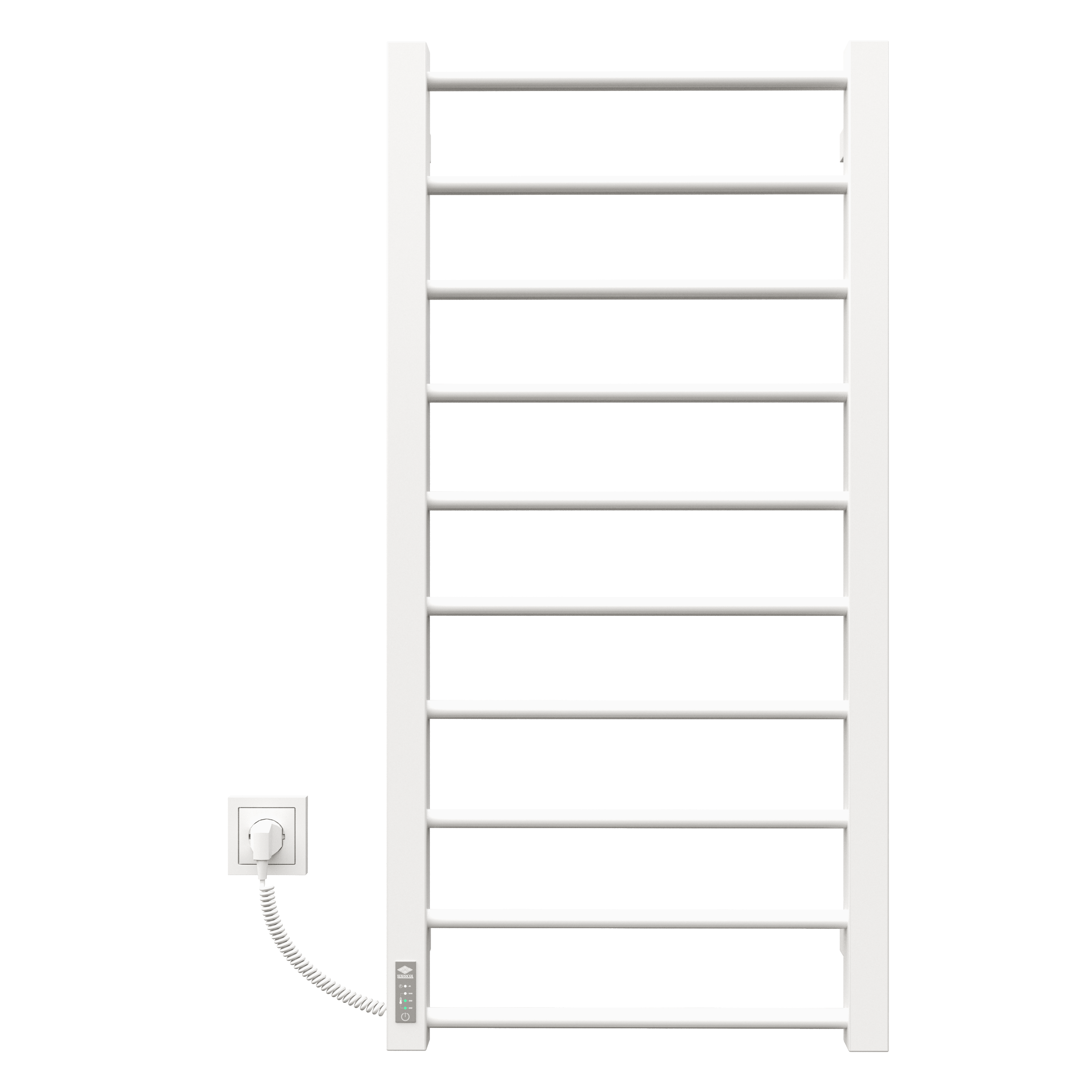 Полотенцесушитель KOSSER Лофт 1000х500 мм EL с таймером Белый (ДЛФ03ELW)
