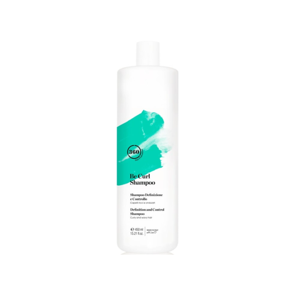 Шампунь дисциплінувальний для кучерявого й хвилястого волосся 360 Be Curl Shampoo 450 мл Шампунь дисциплінувальний для кучерявого й хвилястого волосся 360 Be Curl Shampoo 450 мл
