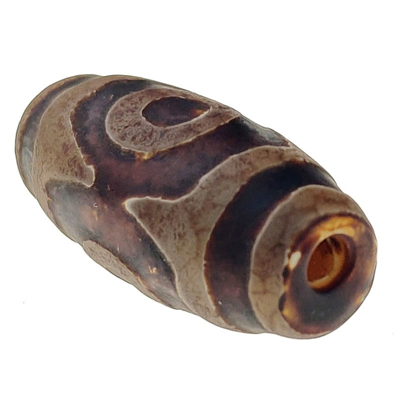 Бусина Дзи 3 глаза натуральный камень 3 см Коричневый (C0953) Бусина Дзи 3 глаза натуральный камень 3 см Коричневый (C0953)