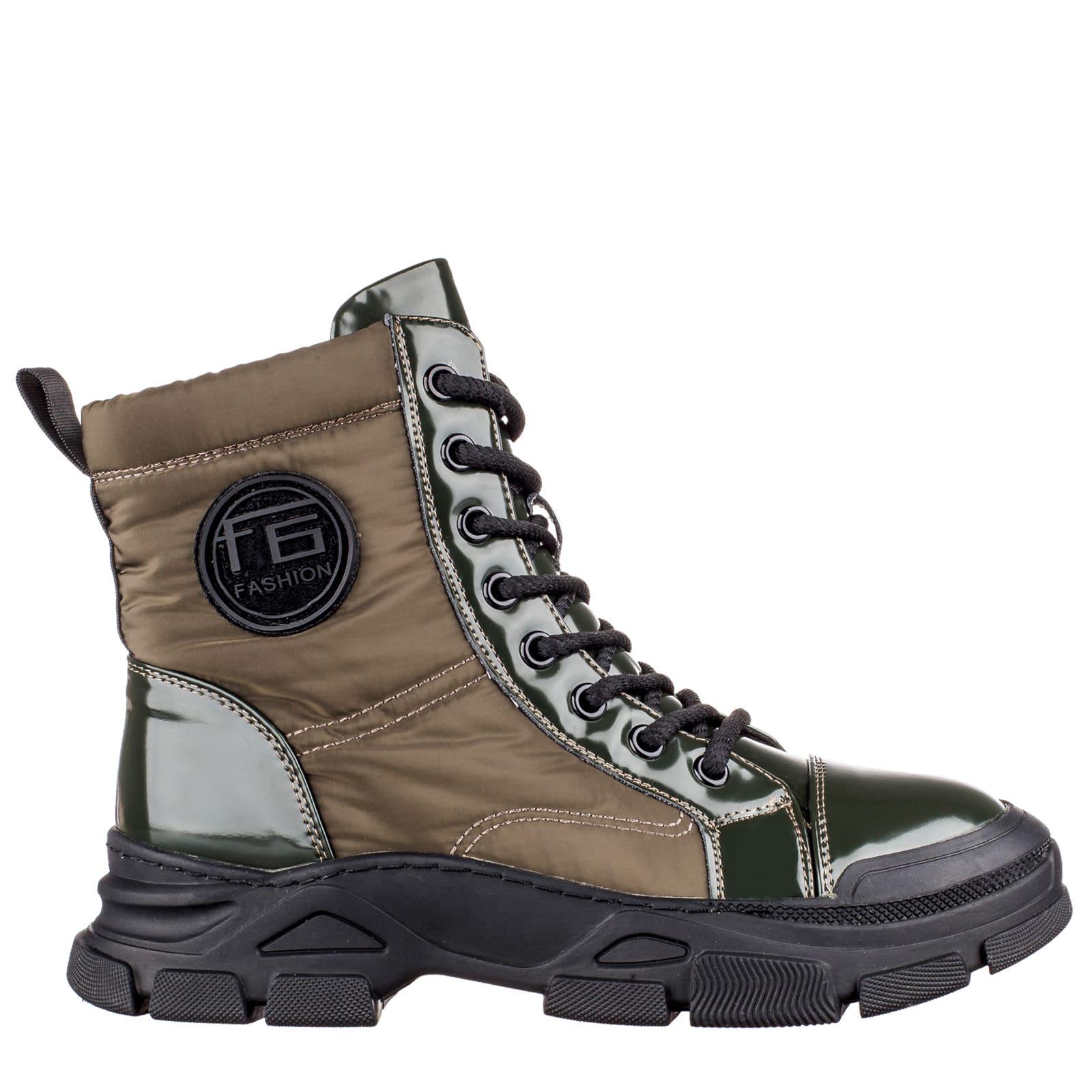 Ботинки женские утепленные Casual р. 41 Зеленый (92109532)