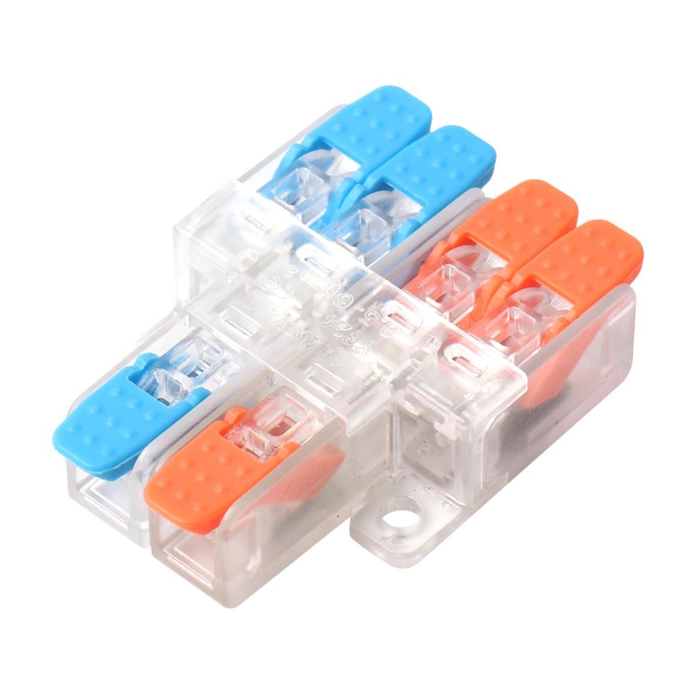 Клема швидкого монтажу Prolum RT-Y624 ПВХ ділима з'єднувальна 6 гнізд (503076) Клема швидкого монтажу Prolum RT-Y624 ПВХ ділима з'єднувальна 6 гнізд (503076)