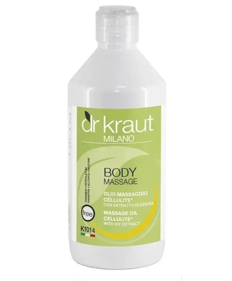 Масло антицеллюлитное массажное с экстрактом плюща Dr. Kraut Massage oil cellulite 500 мл