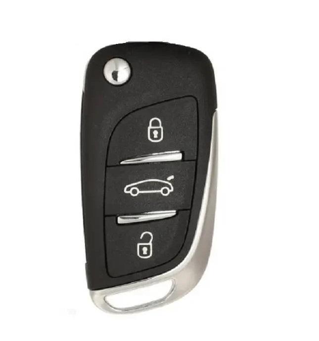 Автоключ со штатной охранной системой Citroen RK06C