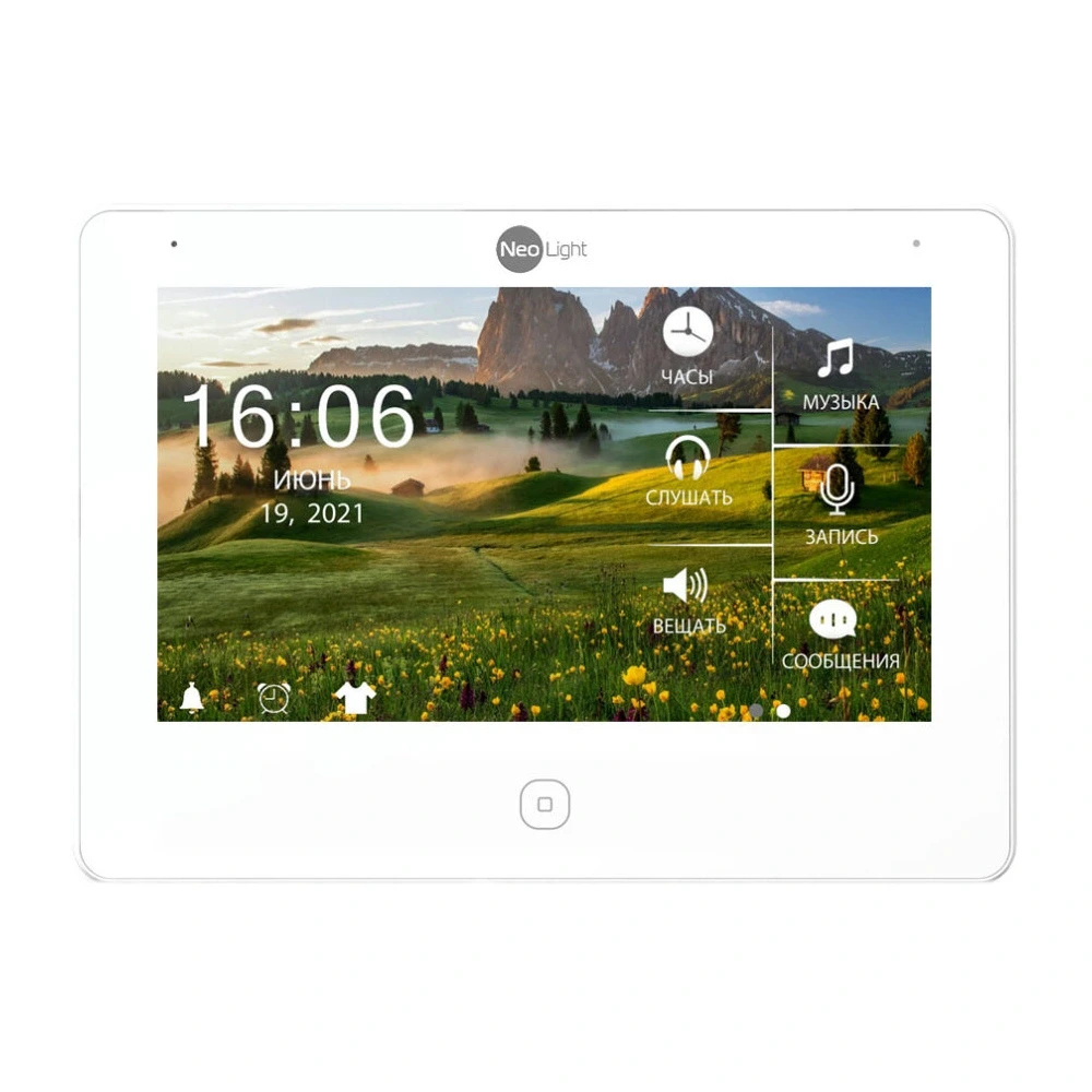 Відеодомофон NeoLight ALPHA HD WF White (2941116804)