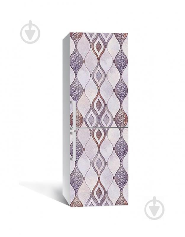 Наклейка на холодильник Zatarga «Плавність буття» 650х2000 мм вінілова 3Д наклейка декор на кухню