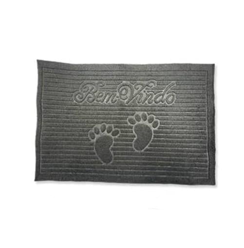 Коврик придверный Stenson N01578 Bem Vindo 38х58 см Черный (26712833)