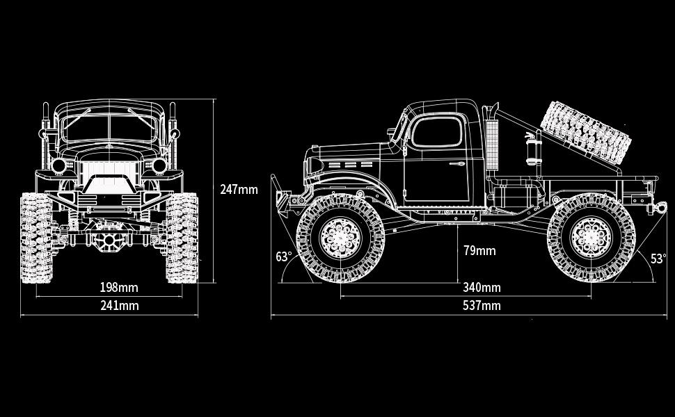 Машинка на радіокеруванні Roc Hobby FMS 1:10 Atlas 4x4 RS Yellow - фото 14 Машинка на радіокеруванні Roc Hobby FMS 1:10 Atlas 4x4 RS Yellow - фото 14