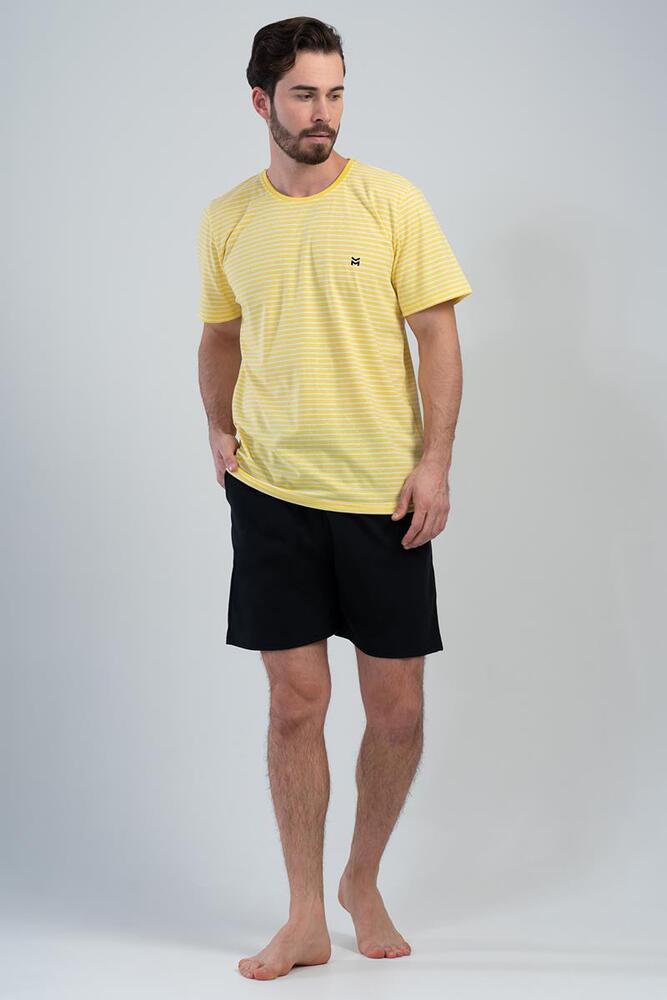 Пижама Vienetta 111178x30 мужская XL Желтый