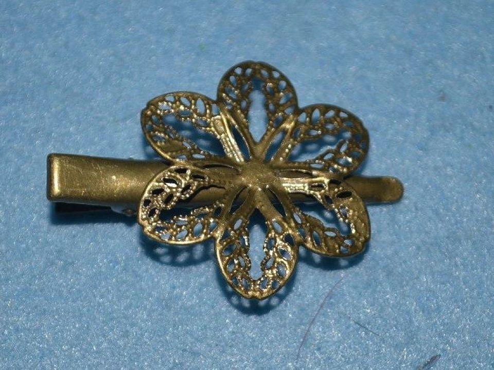 Заколка-качечка з основою 10 шт. (14390)