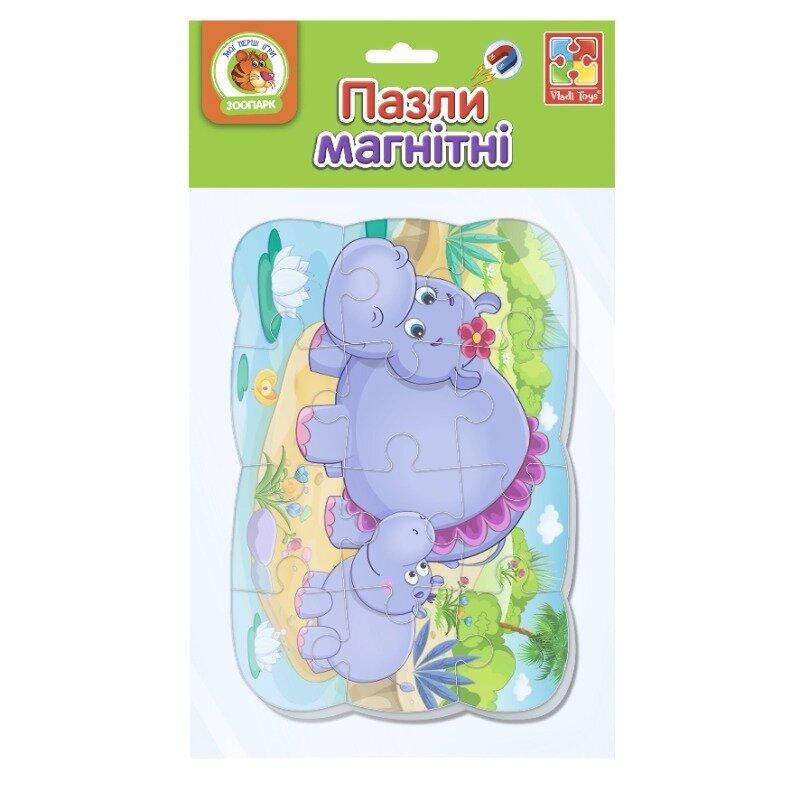Пазли на магніті Vladi Toys А5 Бегемотики (VT3205-76) - фото 6 Пазли на магніті Vladi Toys А5 Бегемотики (VT3205-76) - фото 6