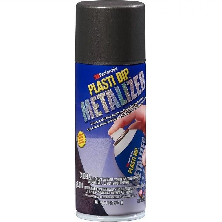 Жидкая резина с эффектом металлик Plasti Dip™ Metalizer 400 мл аэрозоль Графитовый