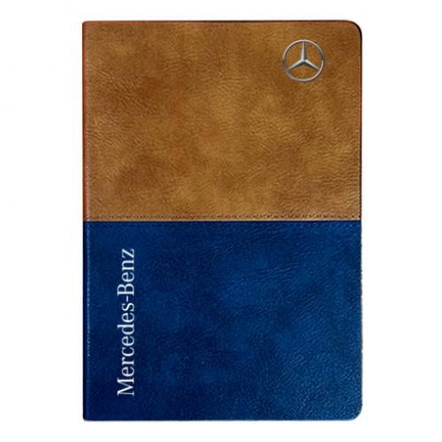 Блокнот двухцветный Mercedes-Benz в линию 112 листов Коричневый с синим (16046978-68-188301) Блокнот двухцветный Mercedes-Benz в линию 112 листов Коричневый с синим (16046978-68-188301)
