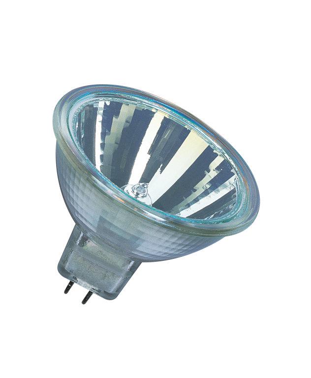 Лампа галогенна Osram 44860 decostar рефлекторна 20W 12V 210lm 3000К GU5.3 DIM 46x50,7 мм (4050300272511)