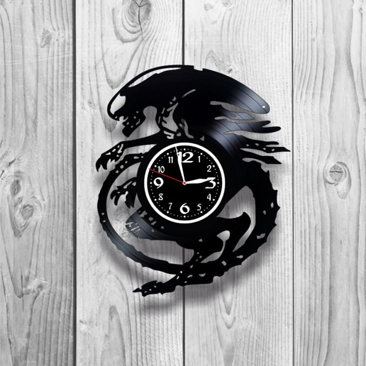 Часы настенные Aliens 0540 из виниловой пластинки