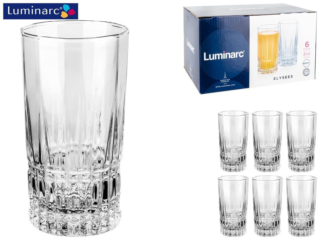 Набір склянок Luminarc Elysees високі 310 мл 6 шт. (N9067) - фото 2