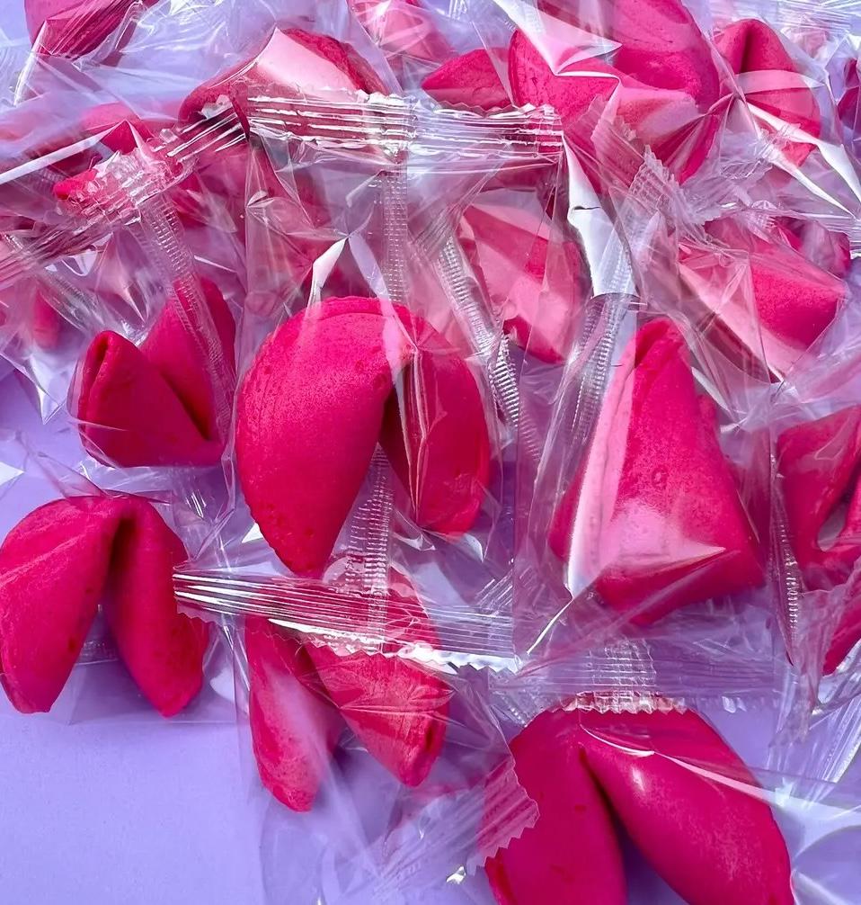 Печиво з передбаченнями Fortune Cookies Рожевий (0003)