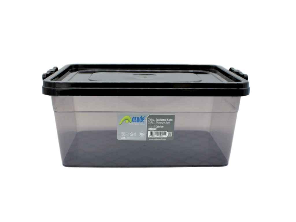 Контейнер ASUDE PLASTIK 7,5 л Черный (856984)