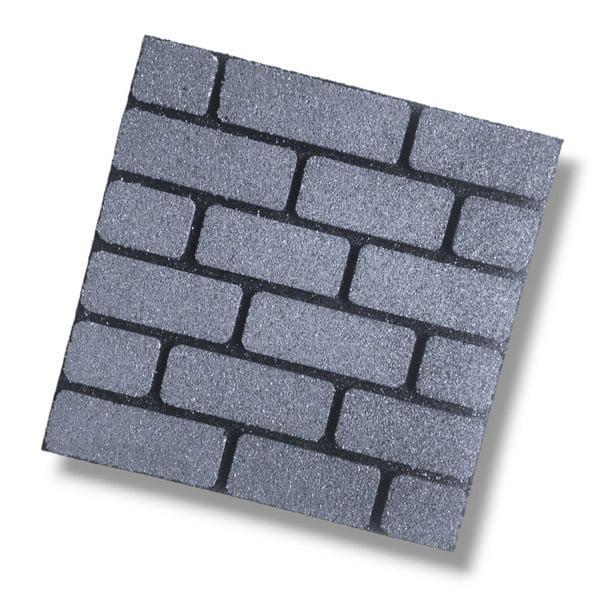 Фасад резиновый Кирпич 500х500х20 мм Серый (2562227274)