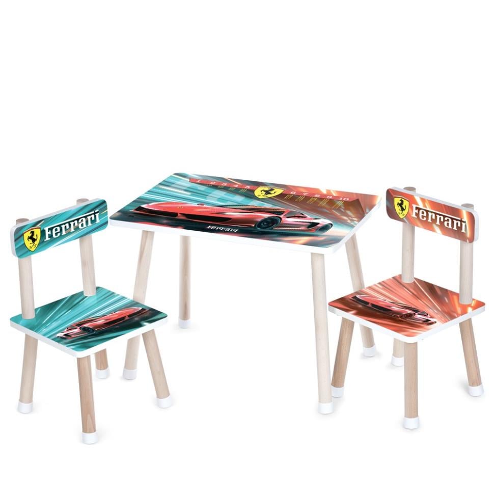 Стол детский Bambi комбинированный 60х40 см Оливковый (KL-154-R-167)