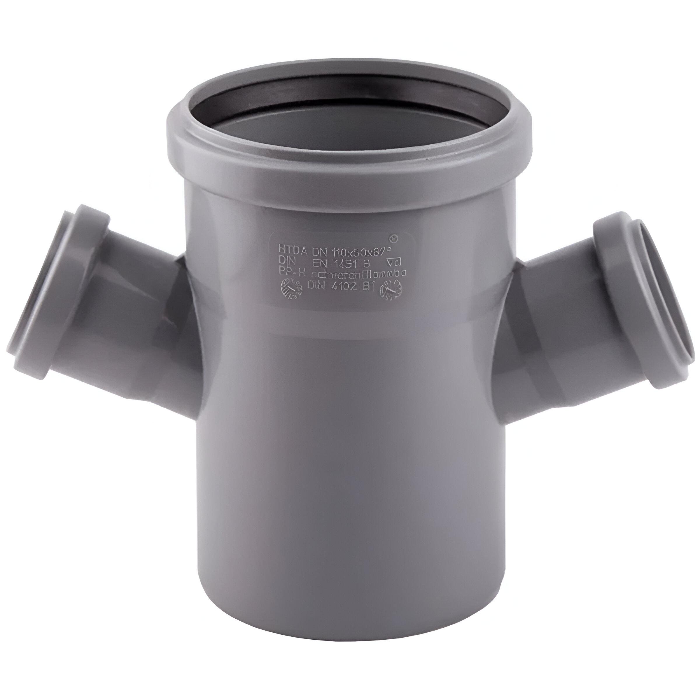 Крестовина внутренняя Ostendorf HT Safe ф110х50х50 мм х 67°