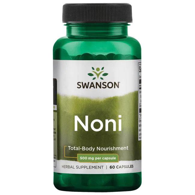 Добавка Нони Swanson Noni 500 mg 60 capsules