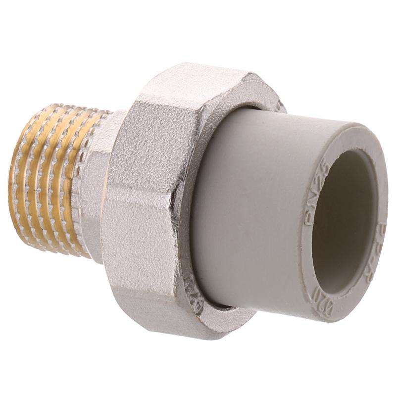 Згін американка Europroduct EP.0072 поліпропіленовий зовнішня різьба-пайка 20x1/2" M НР (OL-EP3997) - фото 2 Згін американка Europroduct EP.0072 поліпропіленовий зовнішня різьба-пайка 20x1/2" M НР (OL-EP3997) - фото 2