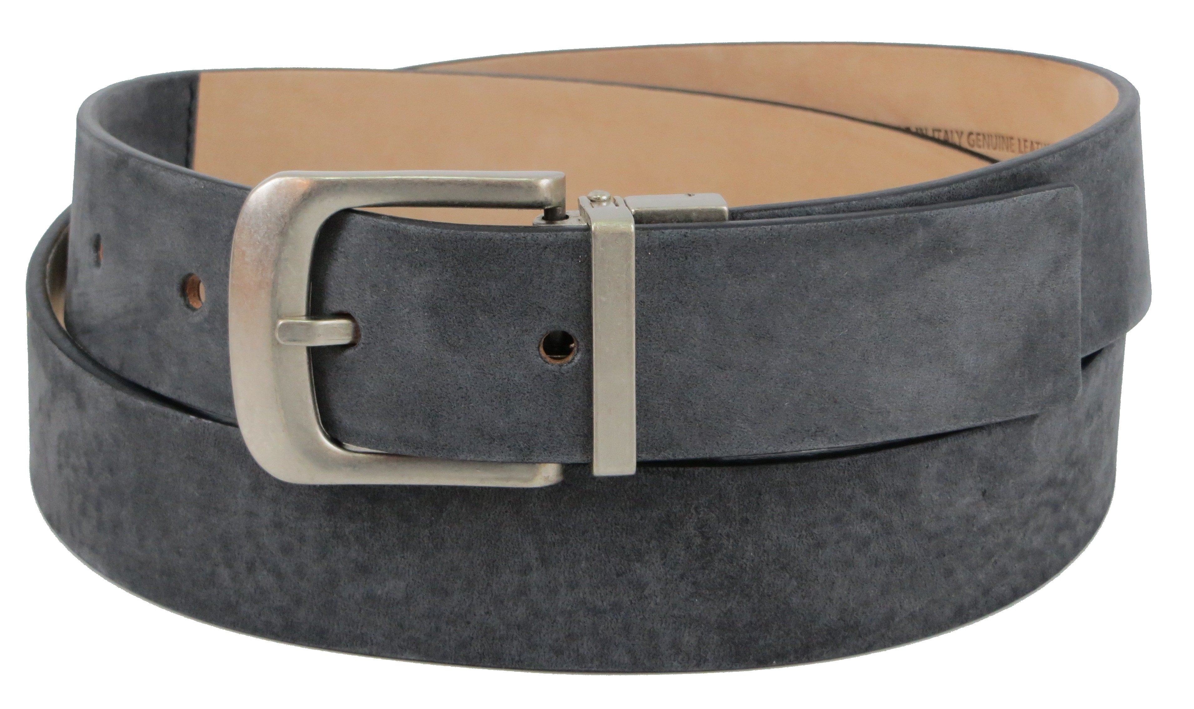 Ремінь жіночий Tods шкіряний Сірий (S31C41-3)