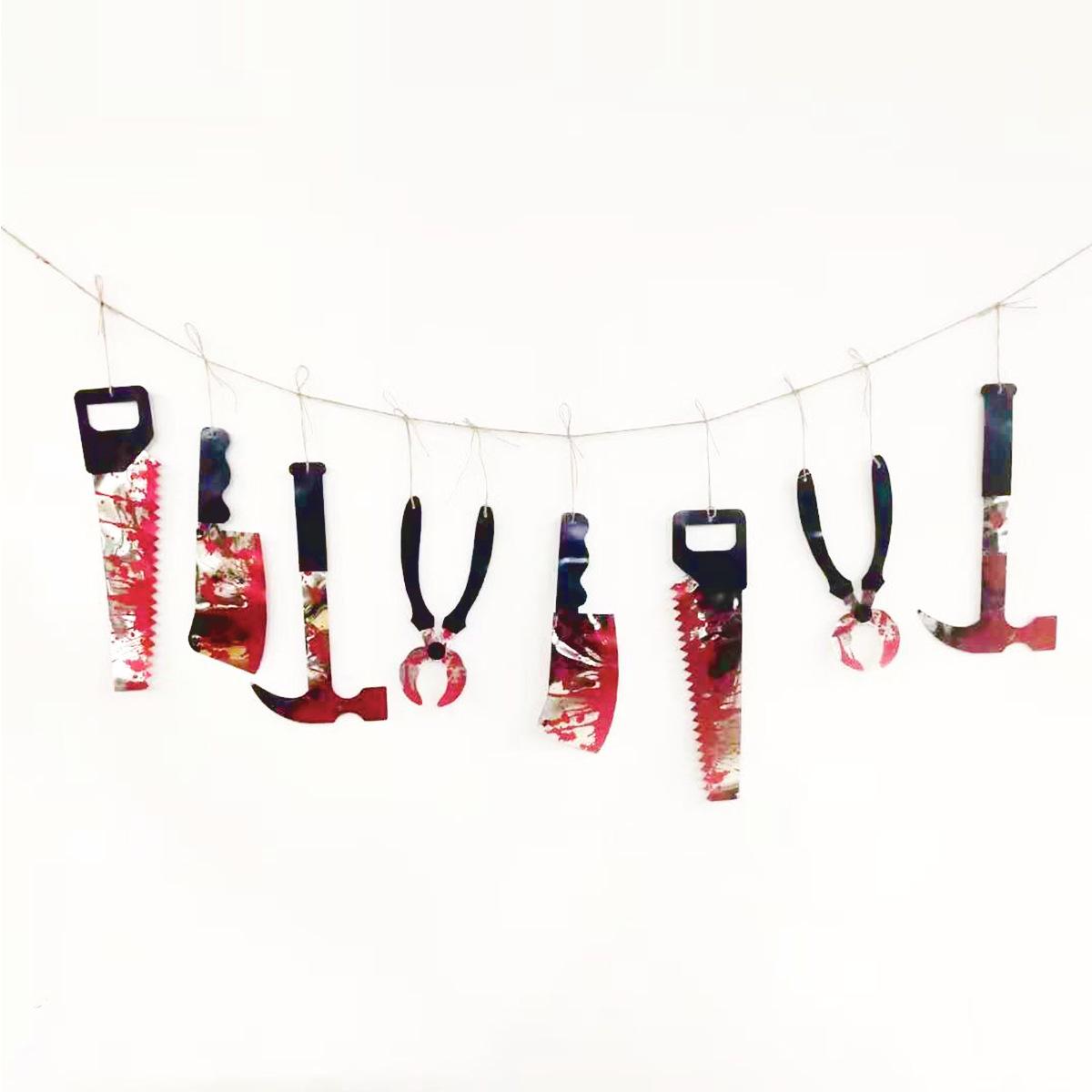 Гирлянда для Хэллоуина на стену из фольги One size Разноцветный (3085/2) - фото 3 Гирлянда для Хэллоуина на стену из фольги One size Разноцветный (3085/2) - фото 3