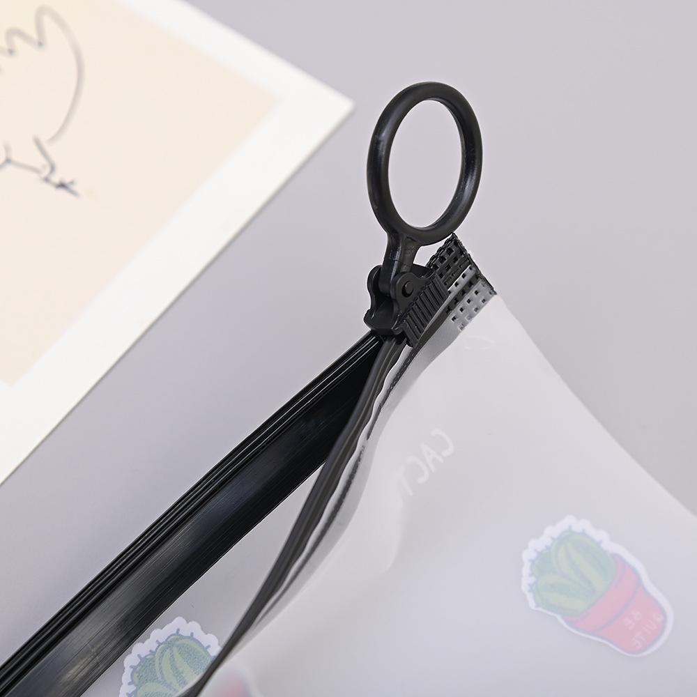 Папка-пенал с бегунком I'm a cactus three А5 Разноцветный/Прозрачный - фото 3