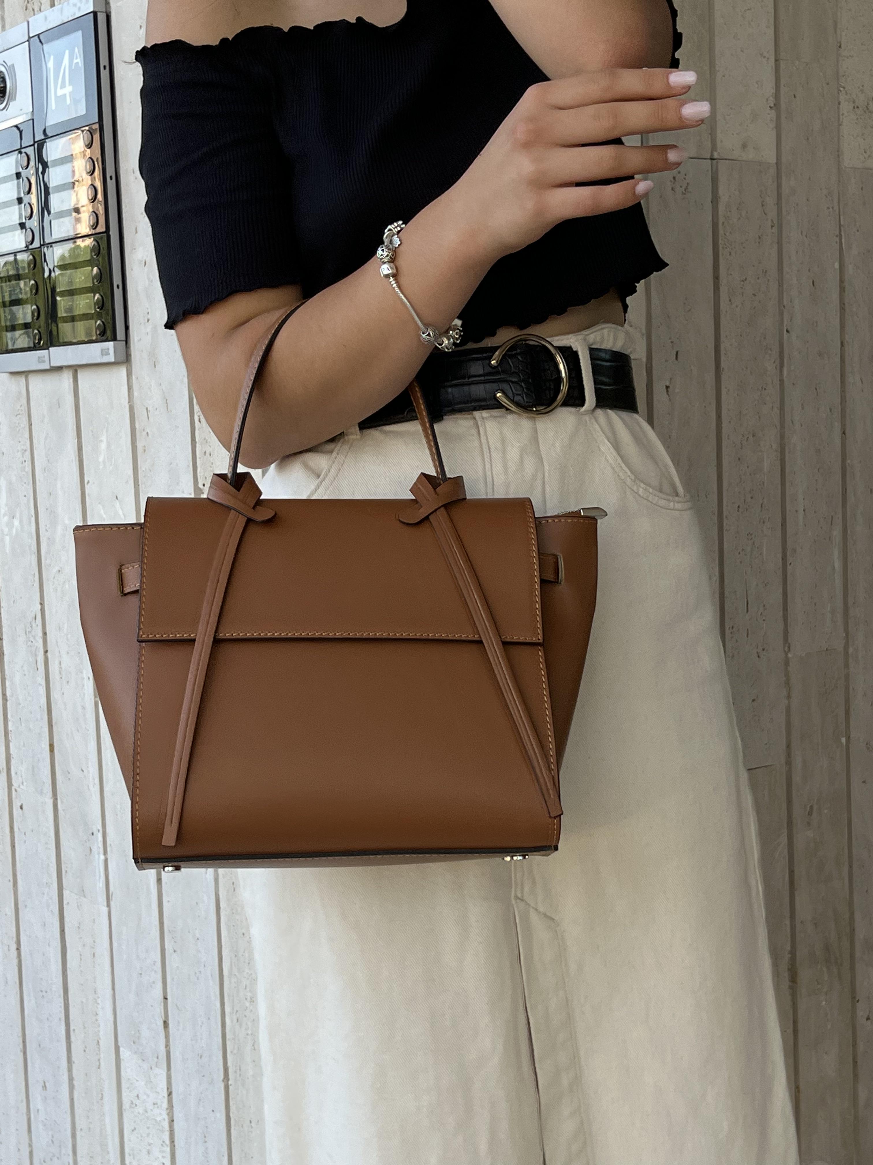 Сумка жіноча з натуральної шкіри Коричневий (IT-1008-1)