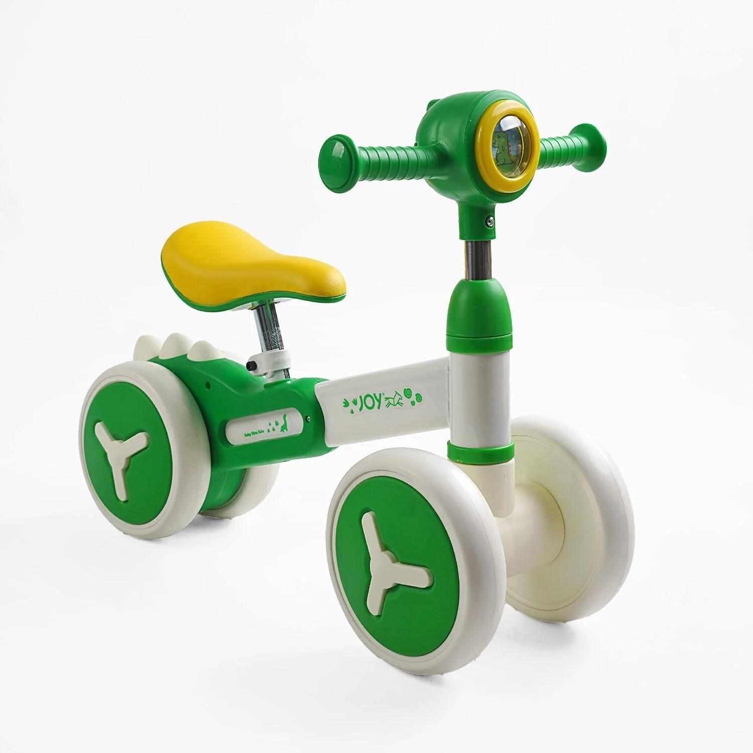 Біговел-толокар Joy українська музика/підсвічування Зелений (J-14020) - фото 1 Біговел-толокар Joy українська музика/підсвічування Зелений (J-14020) - фото 1