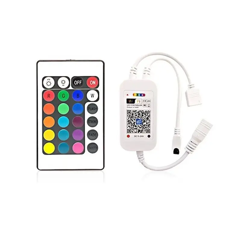 Контроллер RGB Prolum Wi-FI IR 24 кнопок 12A (10379875)