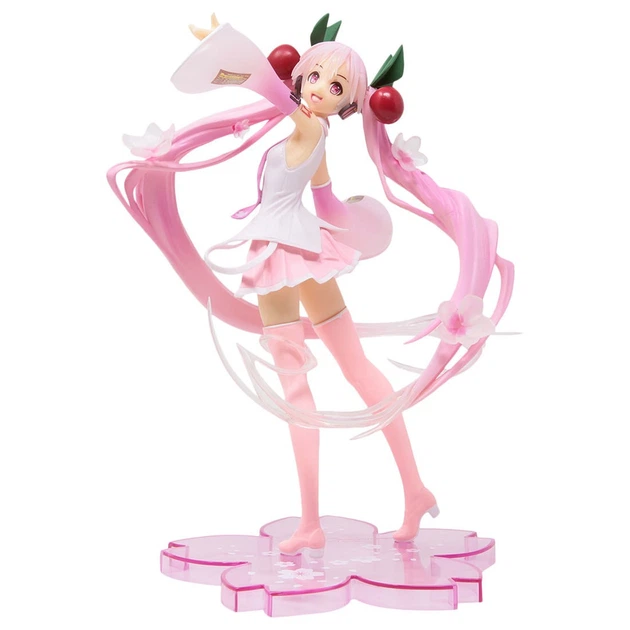 Фигурка аниме Taito Вокалоид Сакура Мику Sakura Miku Хацуне Мику Hatsune Miku Newly Written 2020 Ver 18 см (2579422322)