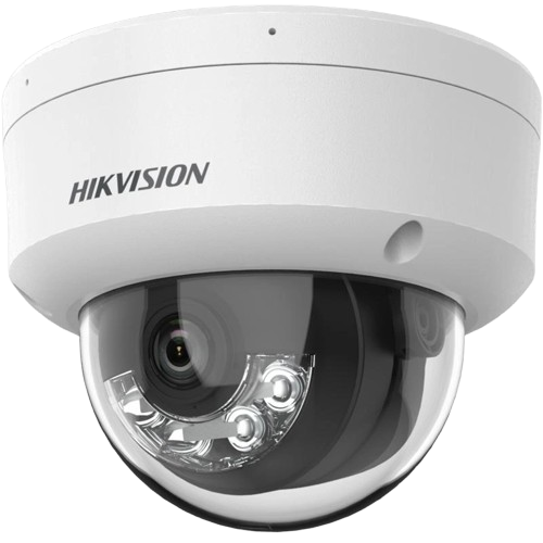 Відеокамера IP Hikvision DS-2CD1143G2-LIUF Smart Hybrid Light 4 Мп 4 мм 12V DC PoE з мікрофоном White (630919) Відеокамера IP Hikvision DS-2CD1143G2-LIUF Smart Hybrid Light 4 Мп 4 мм 12V DC PoE з мікрофоном White (630919)