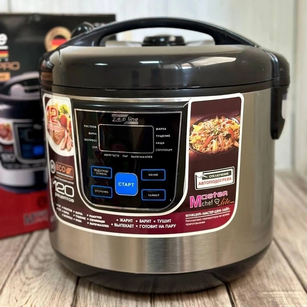 Мультиварка 12 программ 6 л 1800 Вт (2549772416)