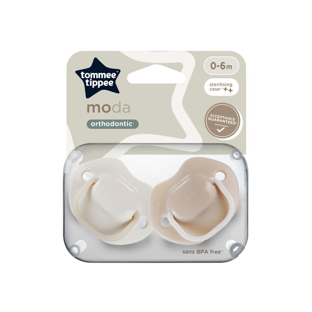 Пустушка Moda Orthodontic 0-6 міс 2 шт. (TT0504)