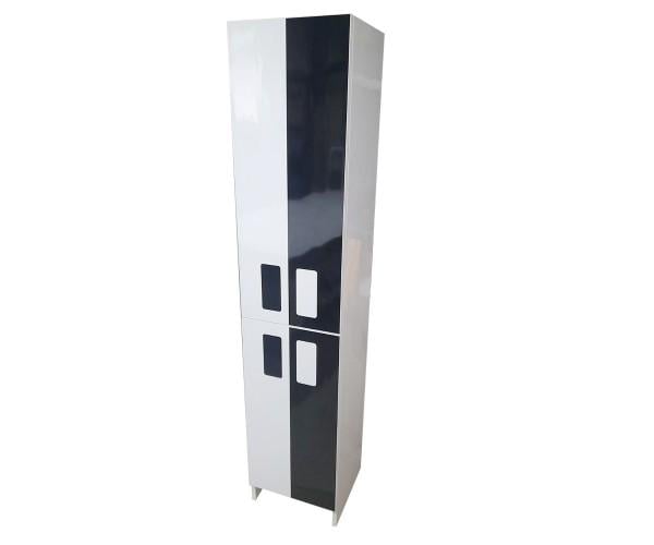 Шкаф-пенал Tokio c HPL 3103 gloss пластиковый напольный 60 см