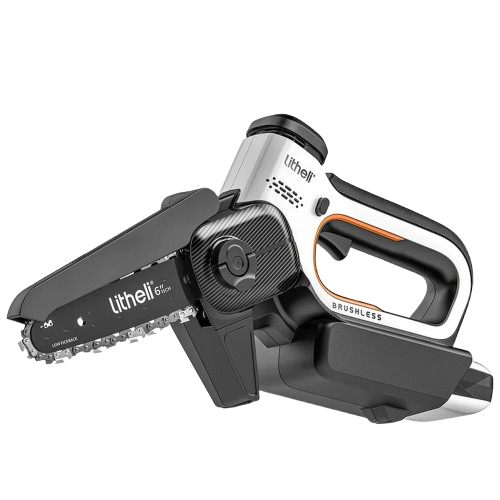 Электропила аккумуляторная мини Litheli шина 15 см 7,5 м/с бак 50 мл 10000 mAh White (U20MC00-0U120)