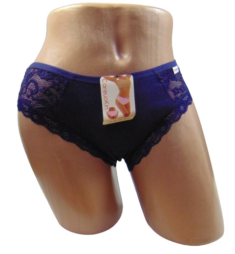 Трусы кружевные Careuokin 6015 L Синий
