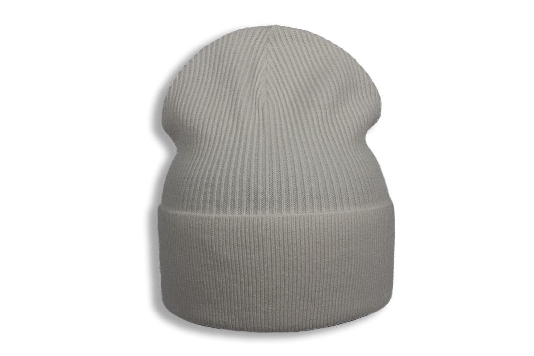 Шапка молодежная Apex Джеки в рубчик с отворотом кашемировая одинарная one size Белый (282141) - фото 1 Шапка молодежная Apex Джеки в рубчик с отворотом кашемировая одинарная one size Белый (282141) - фото 1