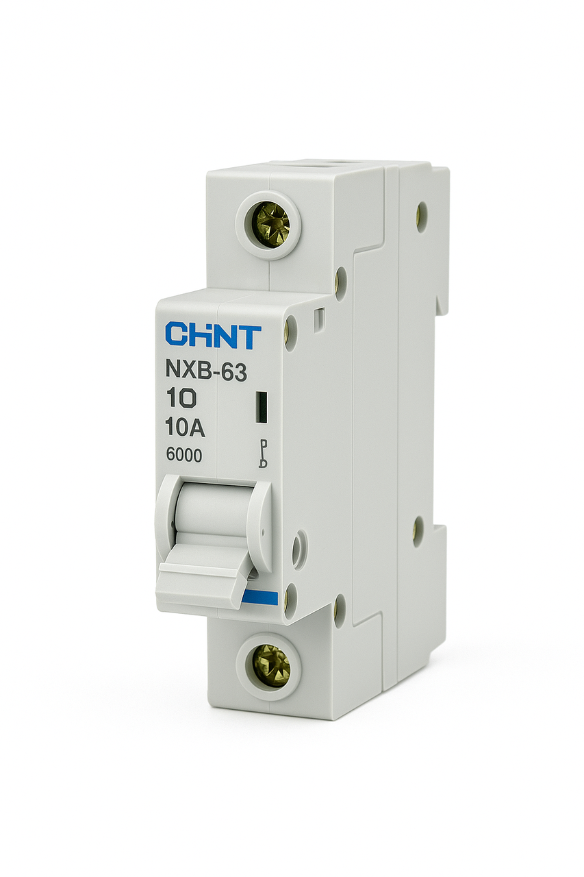 Автоматичний вимикач модульний CHINT NXB-63 1P 10A (29726117)