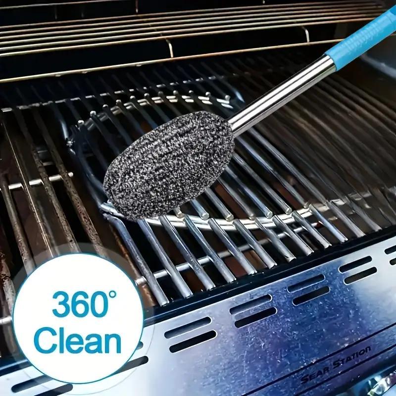 Щетка-ершик для уборки с ручкой 1 шт. Голубой - фото 5 Щетка-ершик для уборки с ручкой 1 шт. Голубой - фото 5