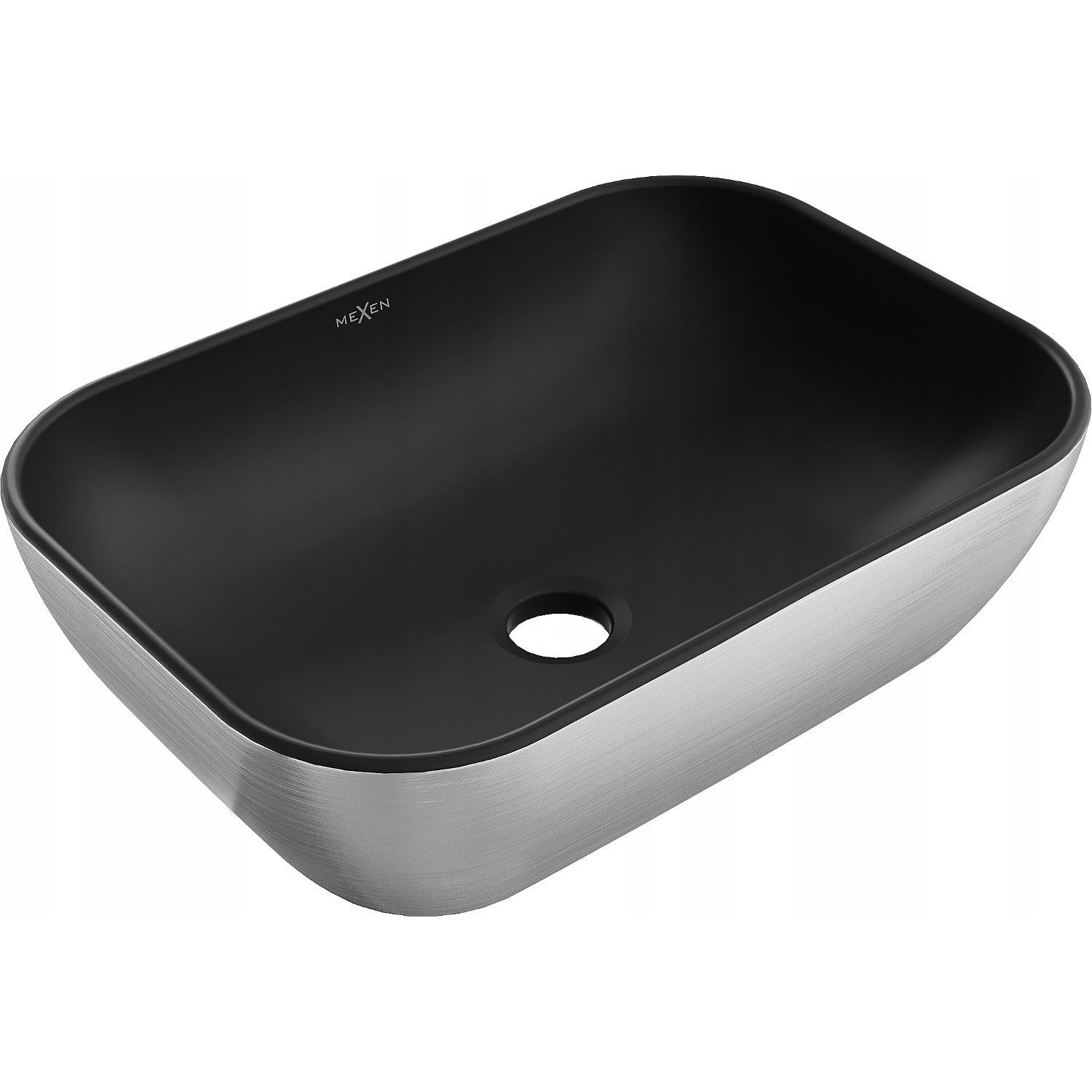 Умывальник накладной Mexen RITA MEX-21084573 455x325x135 мм Черный (175338)