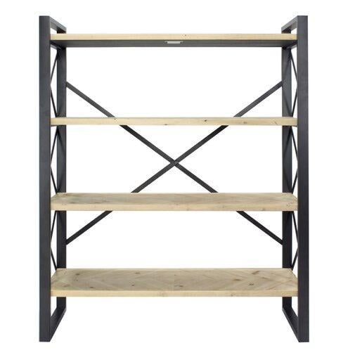 Стеллаж для хранения Loft NS-1879 1230x800x300 мм Черный (6156d5833edc877ba85899a2)