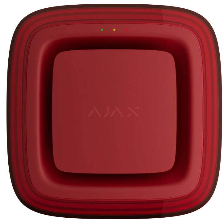 Оповіщувач адресний Ajax EN54 FireProtect Sounder/VAD Jeweller пожежний бездротовий світлозвуковий Red (2890075915) Оповіщувач адресний Ajax EN54 FireProtect Sounder/VAD Jeweller пожежний бездротовий світлозвуковий Red (2890075915)